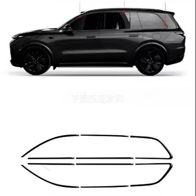 Καλή τιμή. Lixiang Black Knight Modified Glitter Black ABS Window Trim Το απόλυτο διακοσμητικό αλεξίπτωτο για αυτοκίνητα L9 L8 L7 L6 σε απευθείας σύνδεση