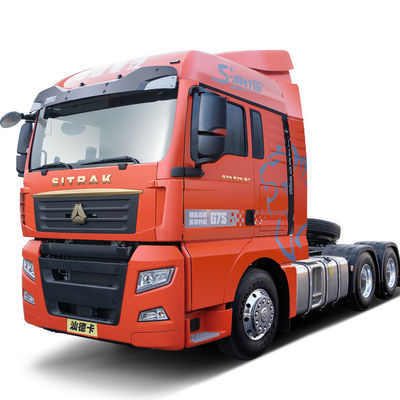 Καλή τιμή. 41-50 τόνων Ιδιότητα φορτίου 80 χλμ/ώρα Max. Speed Sitrak G7S Τρακτέρ για Μηχανολογικό Οχήμα σε απευθείας σύνδεση