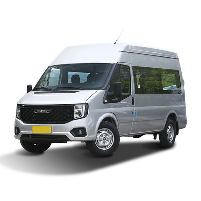 Καλή τιμή. Δερμάτινα καθίσματα 2023 JMC Fushun Cargo Van 3-17 θέσεις Επιβατικό αυτοκίνητο Ντίζελ 8 ταχυτήτων Αυτοματοποιημένο 2.0T 146hp Χωρίς έλεγχο σταθερότητας σε απευθείας σύνδεση